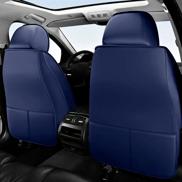 Kit Capa Banco de Carro Completo em Couro Legítimo Italian + BRINDE: Kit Tapete Completo